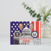 就任式ジャゲート葉書 ポストカード (スタンド正面)