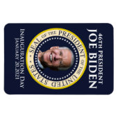 就任式2021年の大統領バイデン氏 マグネット (横)