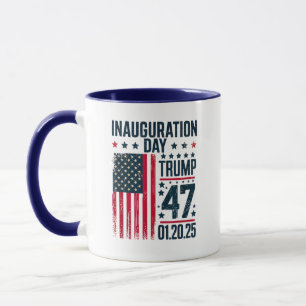 就任式47日ドナルド・トランプ2025大統領 マグカップ