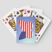 就任式 トランプ (裏面)