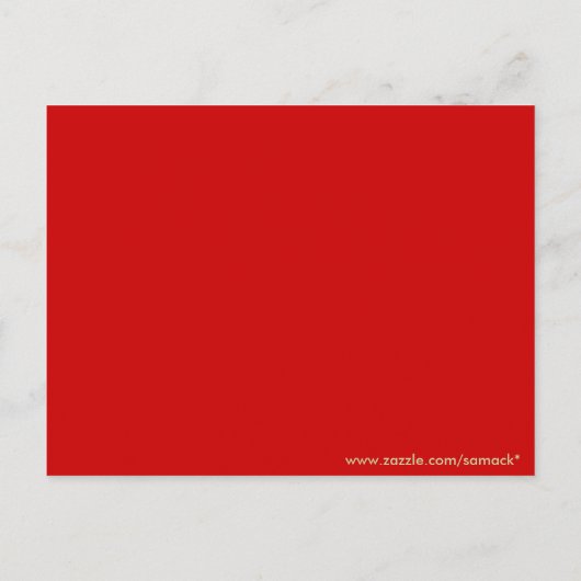 就任式 ポストカード (裏面)