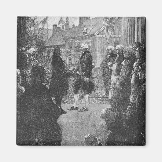 就任式 マグネット (正面)