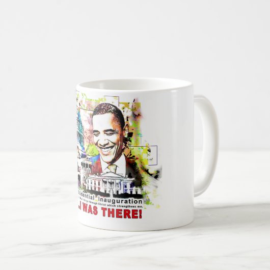 就任式Tのコーヒー・マグ コーヒーマグカップ (正面右)