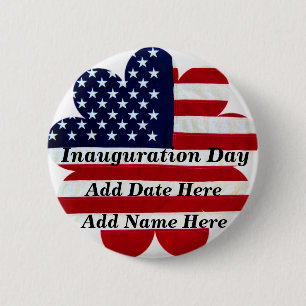 就任日,USA_Button 缶バッジ