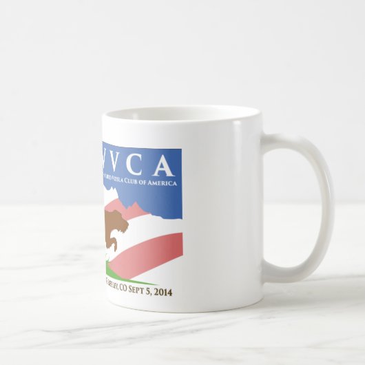 就任WVCA 2014 コーヒーマグカップ (右)