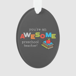 就学先生感謝の日素晴らし, オーナメント