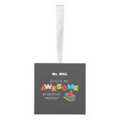 就学先生感謝の日素晴らし, キューブオーナメント (右)