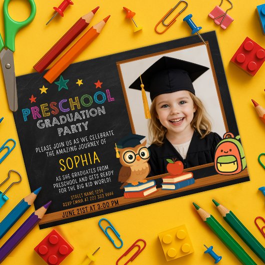 就学前お祝い 招待状