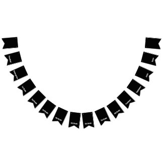 就学前から高校1年 バンティングフラッグ