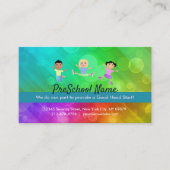 就学前のスローガン 名刺 (正面)