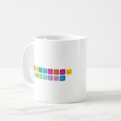 就学前の先生のマグ コーヒーマグカップ (正面左)