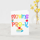 就学前の先生の子供まで カード (黄色い花)