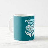 就学前の先生 コーヒーマグカップ (正面左)