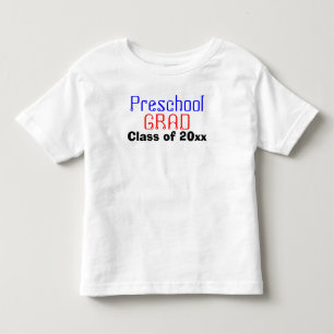 就学前の卒業クラス トドラーTシャツ