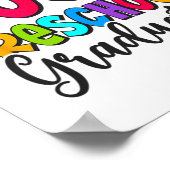 就学前の卒業式の最終日2 ポスター (角)