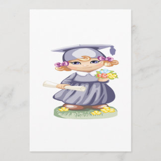 就学前の卒業 招待状