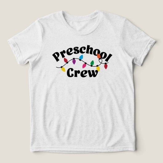 就学前クルー就学前チーム トライブレンドＴシャツ (デザイン正面)