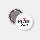 就学前クルー就学前チーム マグネット (正面/裏面)
