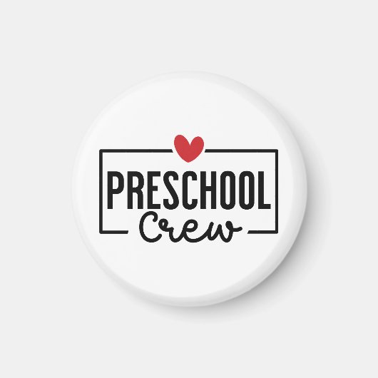 就学前クルー就学前チーム マグネット (正面)