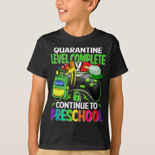 就学前ゲーム新学期Tシャツ回収 Tシャツ (正面)