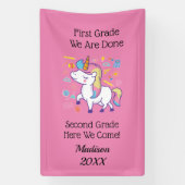 就学前幼稚園小学校が上がる 横断幕 (縦)