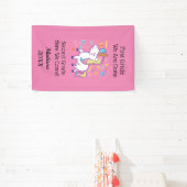 就学前幼稚園小学校が上がる 横断幕 (インサイチュ)