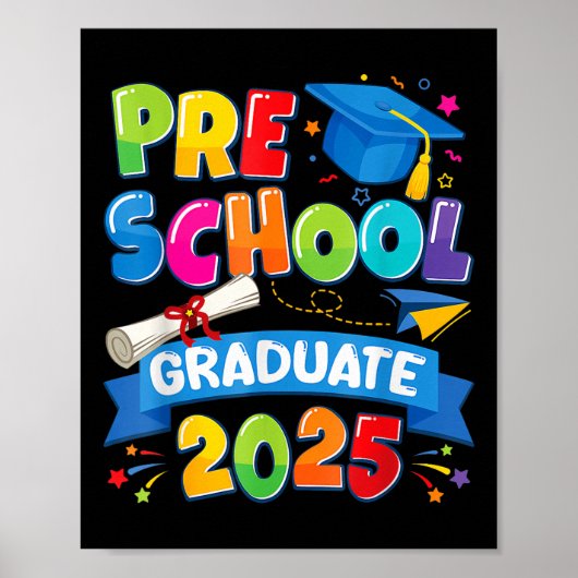 就学前2025年Pre-k大学院生の少年たち ポスター (正面)
