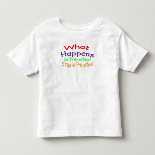就学前 トドラーTシャツ (正面)