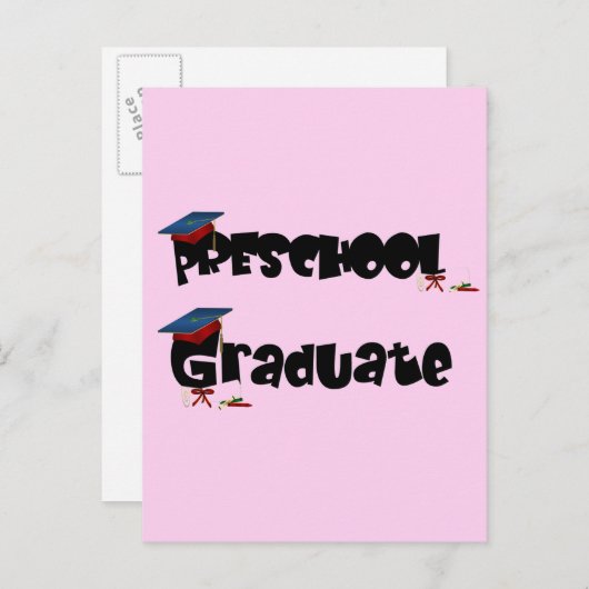 就学前Tシャツとギフト 案内ポストカード (正面/裏面)