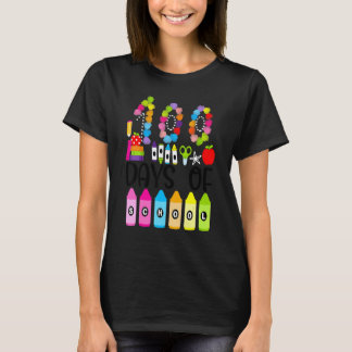 就学100日目の先生 プレKキッズ 100日 Tシャツ
