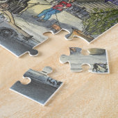 就寝時のブルックリン ジグソーパズル (側面)