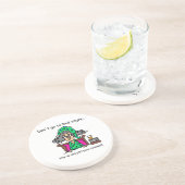 就寝時間のユーモア コースター (側面)