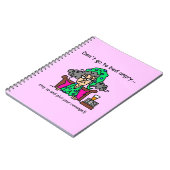 就寝時間のユーモア ノートブック (左側)