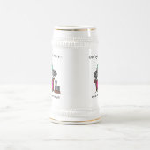 就寝時間のユーモア ビールジョッキ (中央)