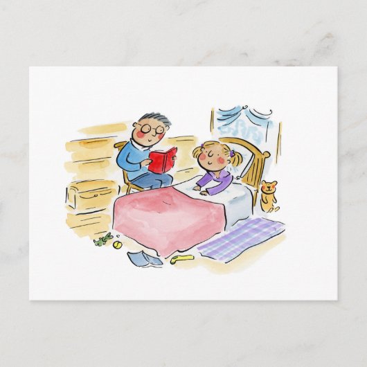 就寝時間の話 ポストカード (正面)