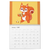 就寝時間物語のカレンダーの日記 カレンダー (1月 2027)