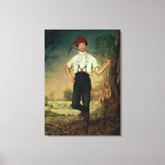 就業者, 1848 キャンバスプリント (正面)