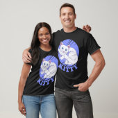尻尾に白い猫 Tシャツ (ユニセックス)