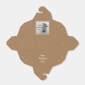 尻尾のふわふわのかわいい小リスの写真 フェイバーボックス (折り畳みなし)