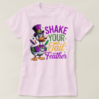 🎭尻尾を振るマーディグラスシャツTシャツ – Fu Tシャツ
