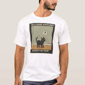 尻尾を追う矛盾Tシャツ Tシャツ (正面)