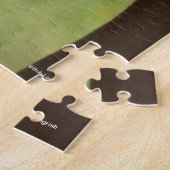 尻尾を頭に付けたクリの群生の群れ ジグソーパズル (側面)