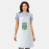 尻振りスタイル エプロン (着用した状態)