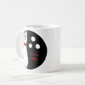 尻軽女、尻軽女 コーヒーマグカップ (正面左)