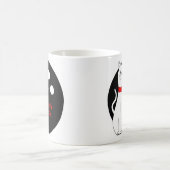 尻軽女、尻軽女 コーヒーマグカップ (中央)