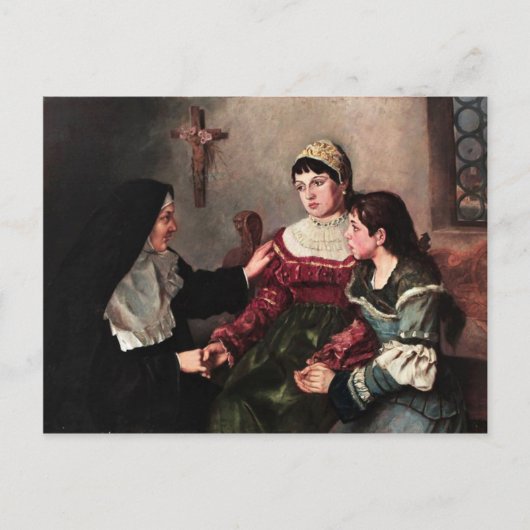 尼与え心地よい ポストカード (正面)