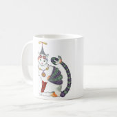 尼僧のマグ コーヒーマグカップ (正面左)