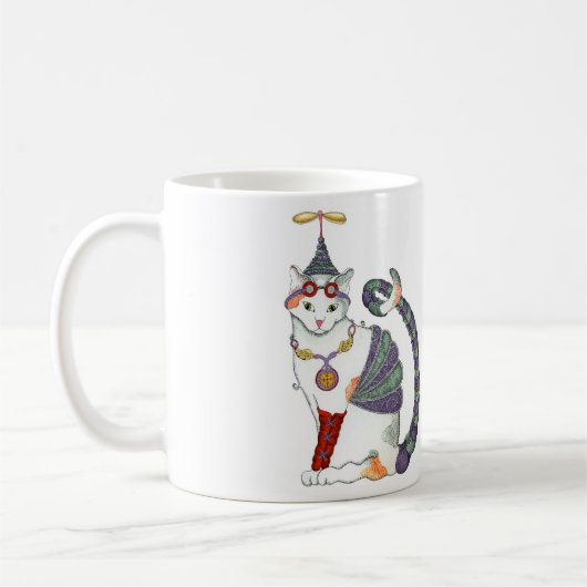 尼僧のマグ コーヒーマグカップ (左)