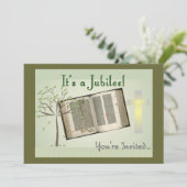 尼僧の記念祭の招待状 招待状 (スタンド正面)