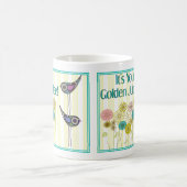 尼僧の金記念祭のギフト コーヒーマグカップ (中央)